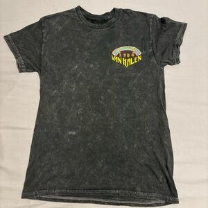 Vintage Style Van Halen Tour of the World TShirt